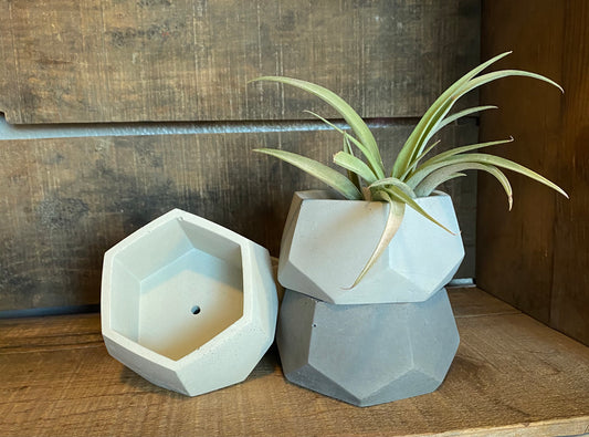 Geometric Concrete Planter