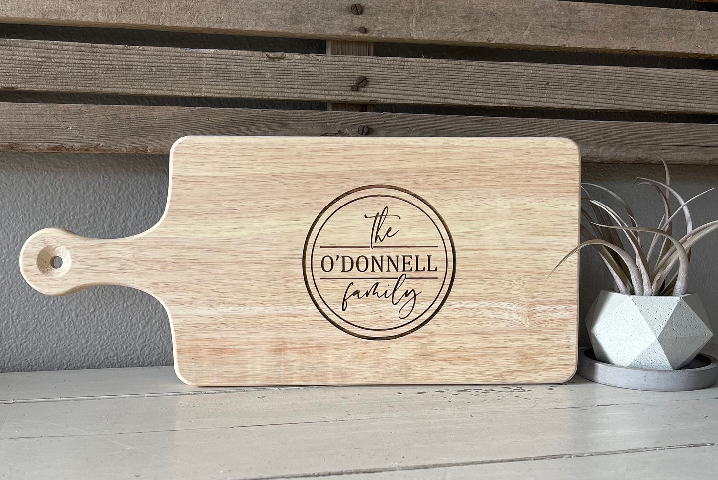 Custom Engraved Charcuterie Board